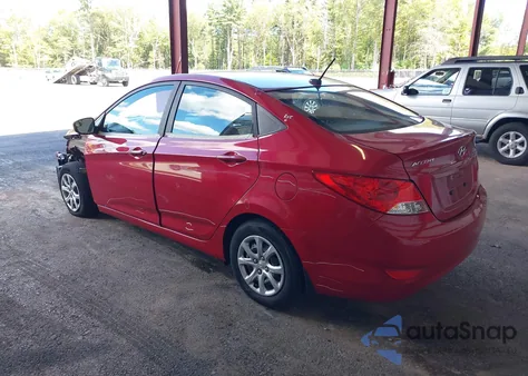 2014 Hyundai Accent Gls из США, поврежденный, VIN KMHCT4AE2EU726895